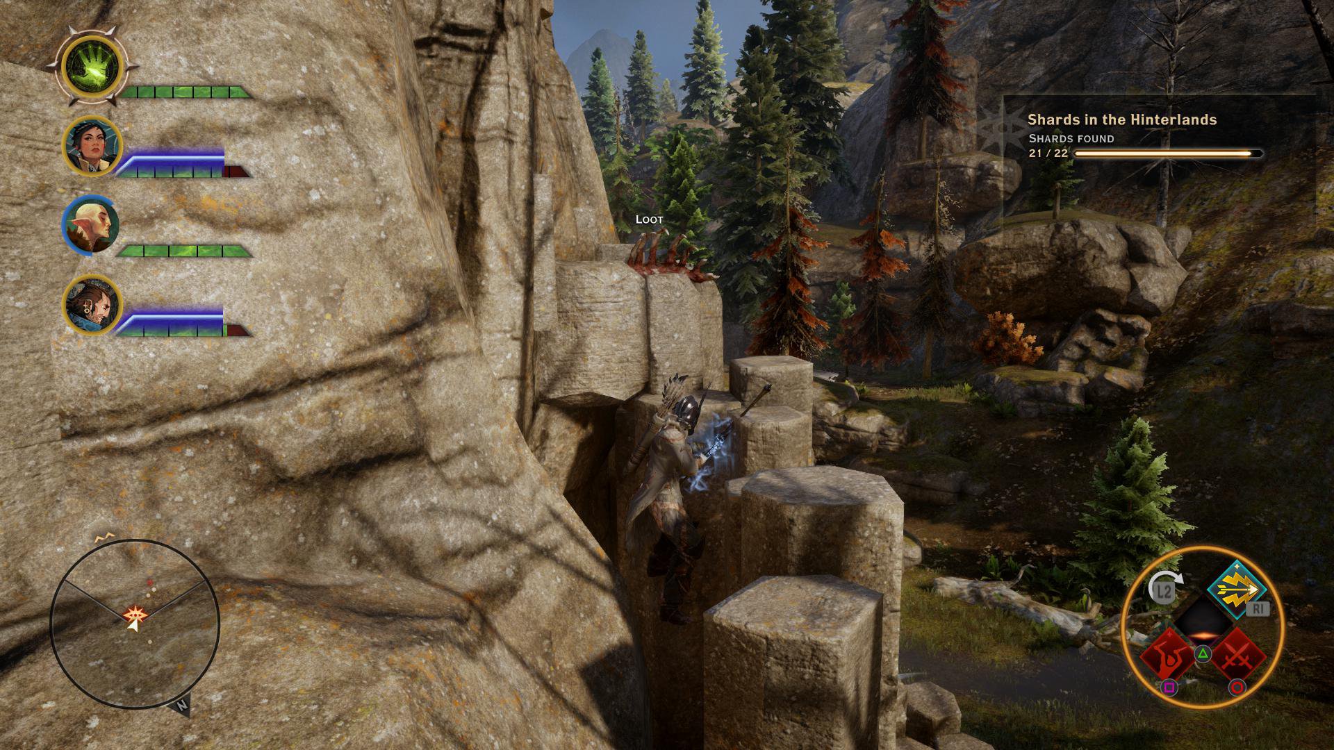 Dragon Age Inquisition - tactical mode, jumping glitch fix